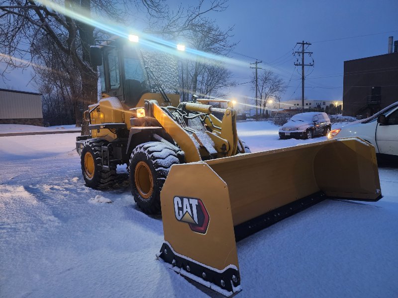 snow plow tractor