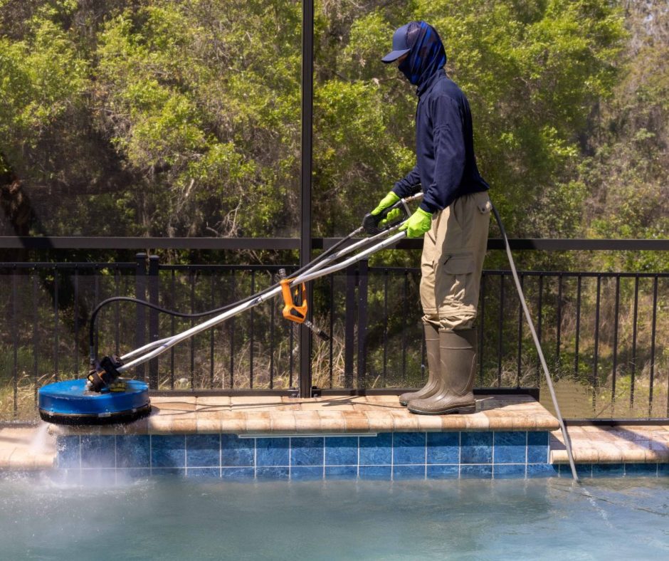 Pressure washing services